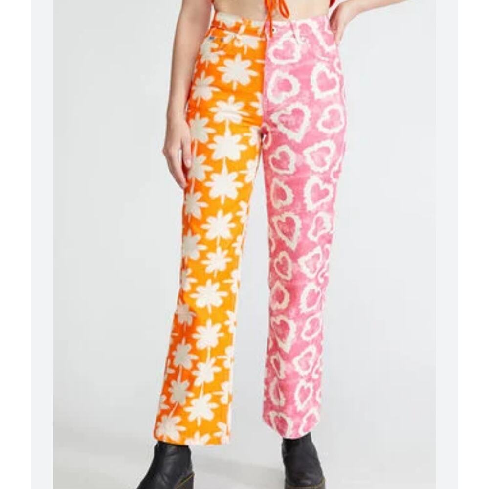 NWT Ragged Jeans size 28 bright colored jeans